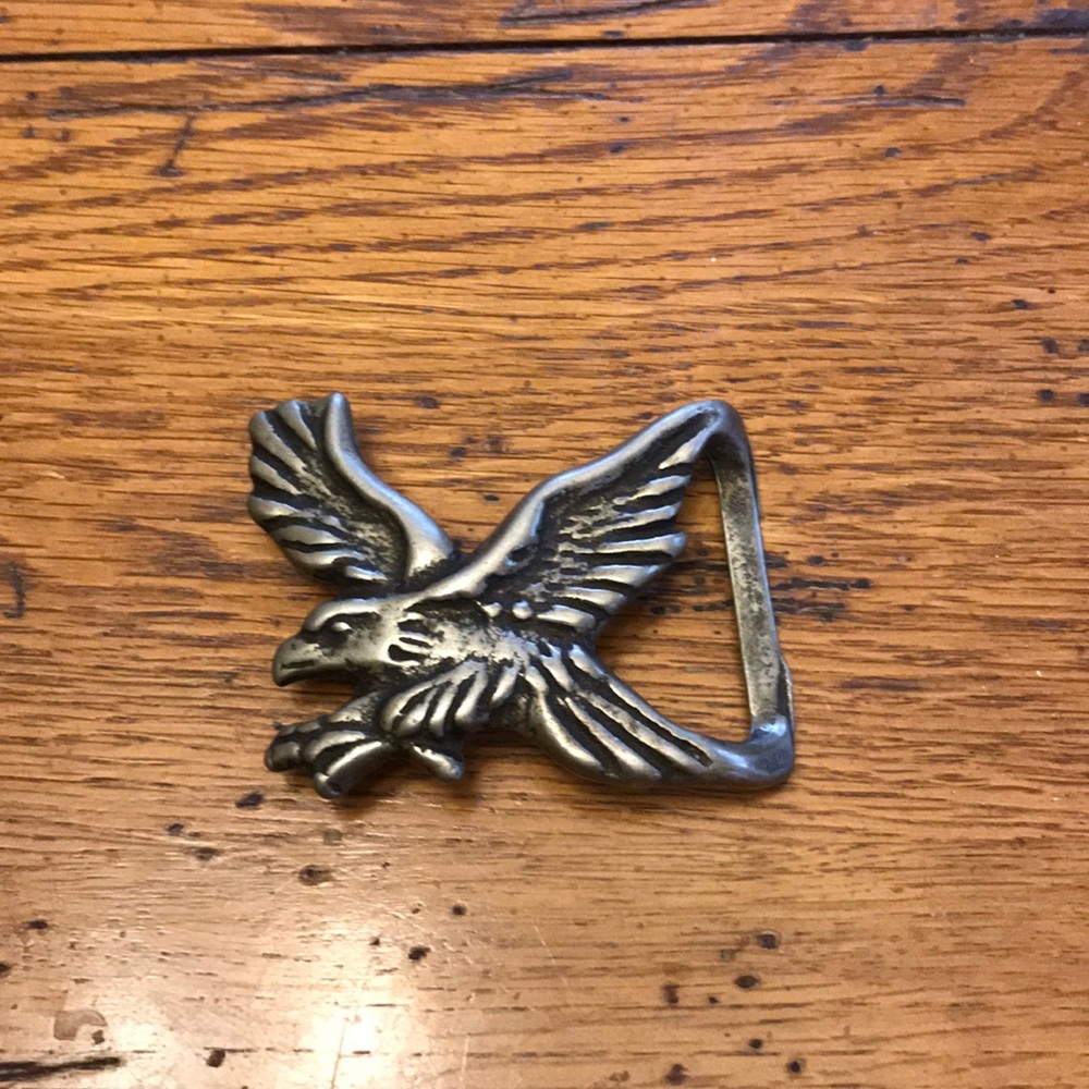 🦅 EAGLE  SOLID BRASS BELT BUCKLE 🦅